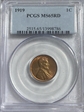 1919 1C MS65RD