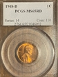 1948-D 1C MS65RD