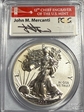2012-S $1 Silver Eagle 75th Anniversary SF Mint Set First Strike-Mercanti PR70DCAM