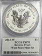 2013-W $1 Reverse Proof West Point Mint Set Mercanti Signature PR70