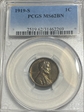 1919-S 1C MS62BN