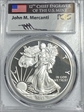 2015-W $1 Silver Eagle Mercanti Flag Signature PR70DCAM