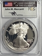 1992-S $1 Silver Eagle Mercanti Signature PR70DCAM