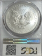 2014-W $1 Burnished Silver Eagle SP70