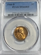 1944-D 1C MS66RD