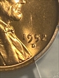 1952-D 1C MS66RD