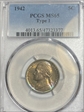 1942 5C Nickel MS65