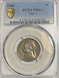1942 5C Nickel PR64