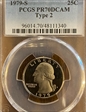 1979-S 25C Type 2 PR70DCAM