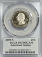 2009-S 25C American Samoa PR70DCAM