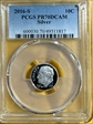2016-S 10C Silver PR70DCAM