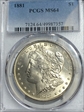 1881 $1 MS64