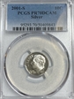 2001-S 10C Silver PR70DCAM
