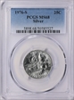 1976-S 25C Silver MS68
