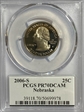 2006-S 25C Nebraska PR70DCAM