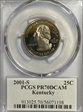 2001-S 25C Kentucky PR70DCAM