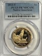 2013-S $1 Native American PR70DCAM