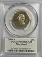 2000-S 25C Maryland PR70DCAM