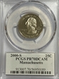 2000-S 25C Massachusetts PR70DCAM