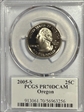 2005-S 25C Oregon PR70DCAM