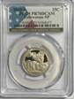 2010-S 25C Yellowstone NP PR70DCAM