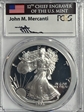 1993-P $1 Silver Eagle Mercanti Signature PR70DCAM