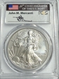 2011-W $1 Burnished Silver Eagle Mercanti Signature SP70
