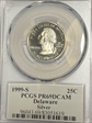 1999-S 25C Delaware Silver PR69DCAM