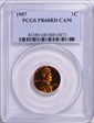 1957 1C PR68CAM
