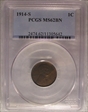 1914-S 1C MS62BN