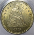 1876-S 25C MS62