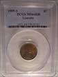 1909-S 1C Lincoln MS64RB