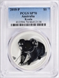 2010-P $1 Koala Ag MS70
