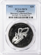 2022 $20 Mercury’s Horned Face  Matte PR70