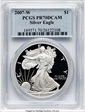 2007-W $1 Silver Eagle PR70DCAM