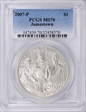 2007-P $1 Jamestown MS70