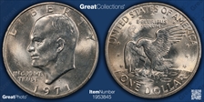 1971-D $1 MS67