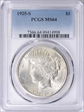 1925-S $1 MS64