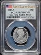 2025-S 25C Dr. Vera Rubin Silver First Day of Issue PR70DCAM