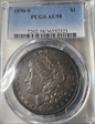 1890-S $1 AU58