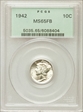 1942 10C MS65FB