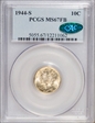 1944-S 10C MS67FB