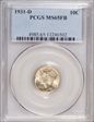1931-D 10C MS65FB