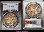 1881-S $1 MS63