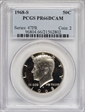 1968-S 50C PR66DCAM
