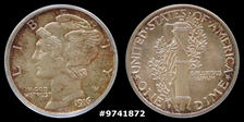 1916-S 10C Mercury MS64FB