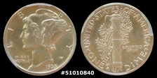 1935-S 10C MS64FB