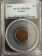 1909 1C Indian MS63BN