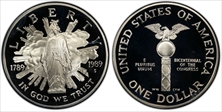 1989-S $1 Congress PR69DCAM