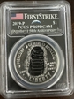 2019-P $1 Apollo 11 50th Anniversary First Strike Earth Rising AMF PR69DCAM